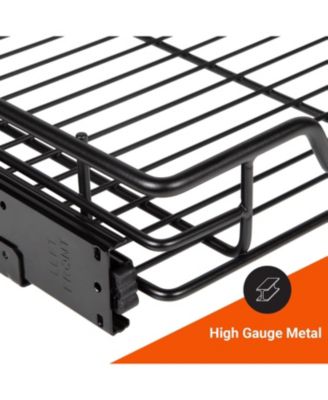 Black Pull Out Cabinet Organizer 17 x 21 In