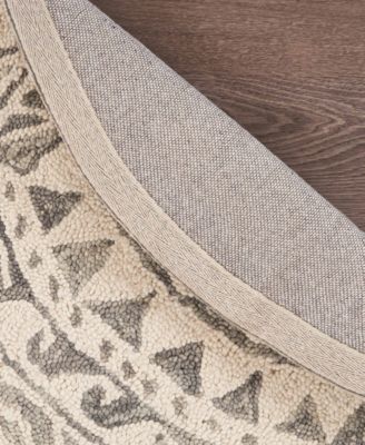 Radiance RDC-087 4' x 4' Round Area Rug