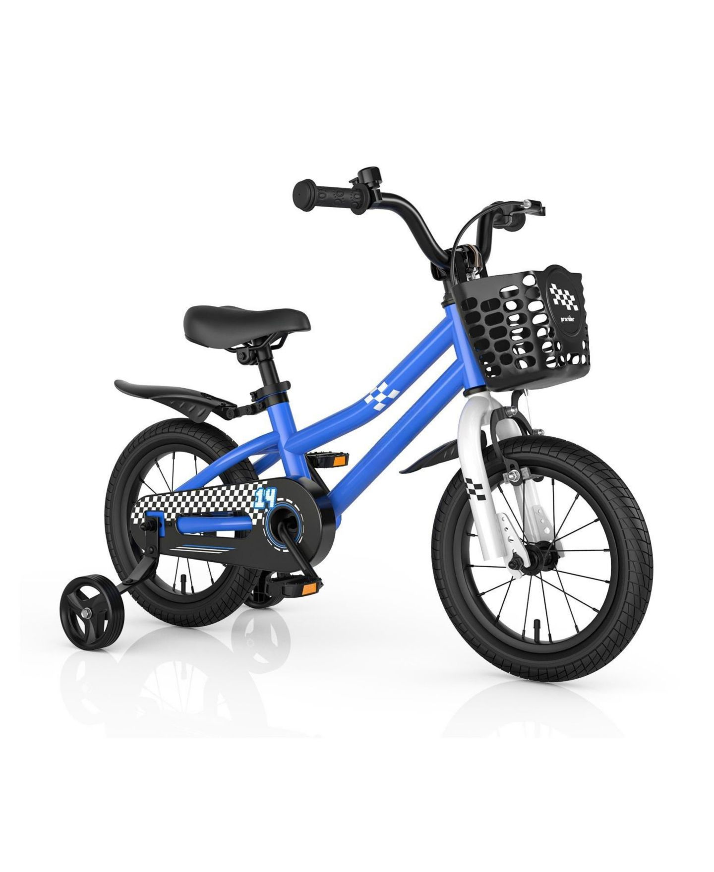 Детская игрушка HONGGE 14 Inch Kids Bike with 2 Training Wheels — фото 1