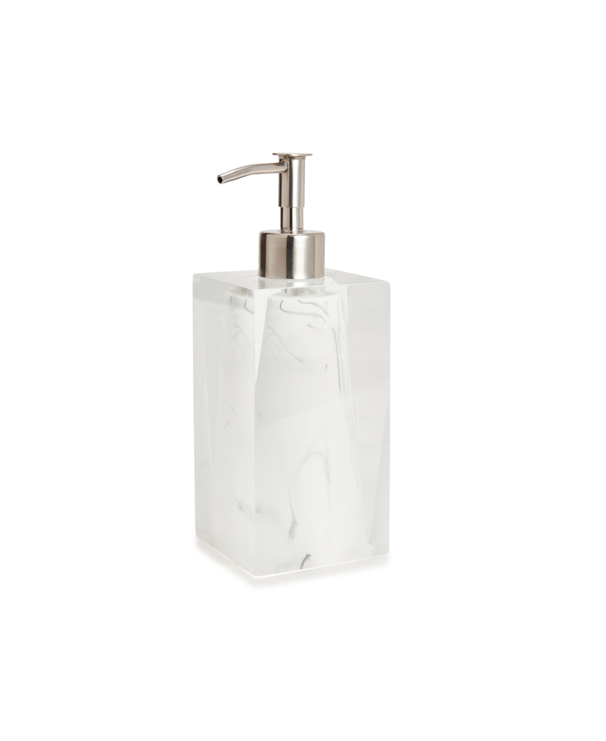 Tribeka Resin Soap/Lotion Dispenser - White