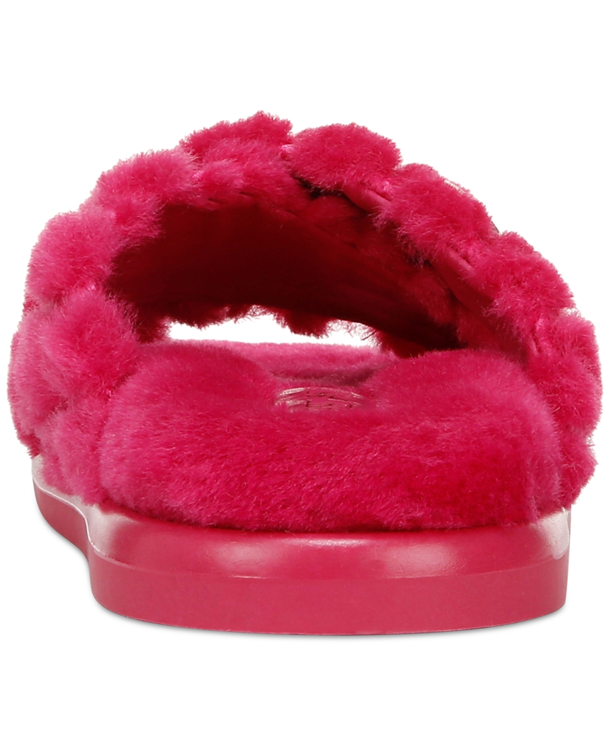 Sam & Libby Women's Fern Slip On Crisscross Cozy Slippers In Bright Fuchsia