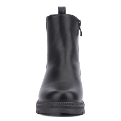 Little Girls Half Moon Combat Boots