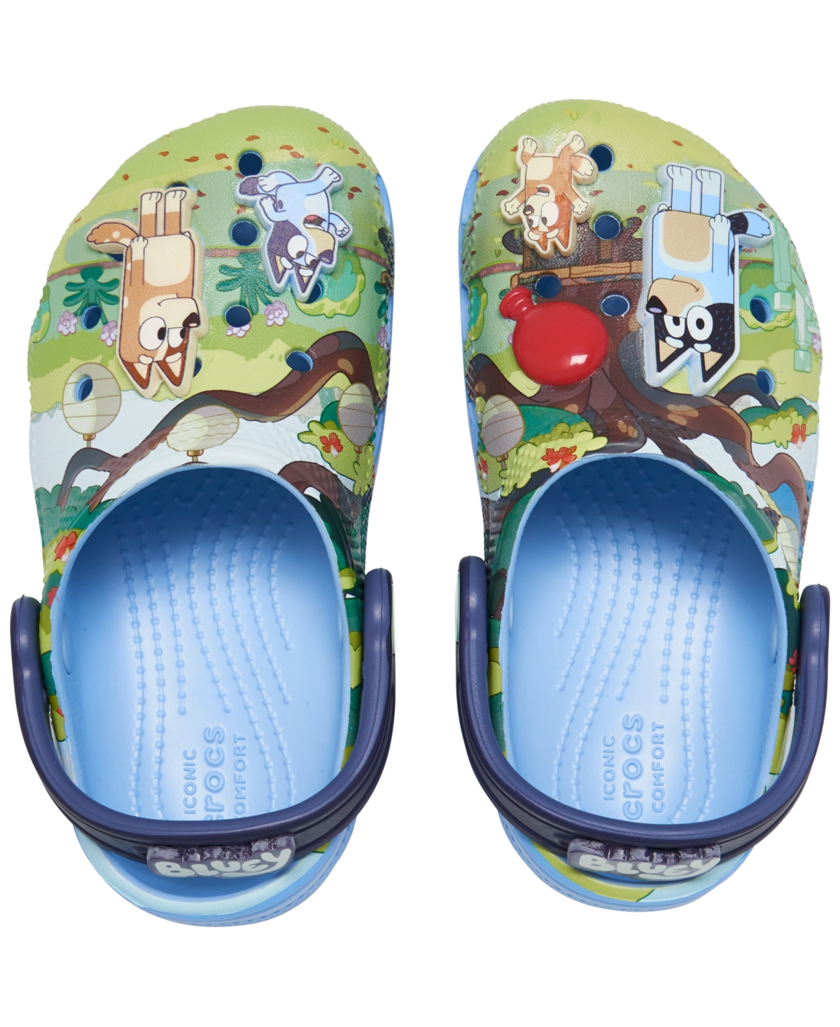 Crocs Toddler Kid's X Bluey Classic Clogs From Finish Line In Multicolor