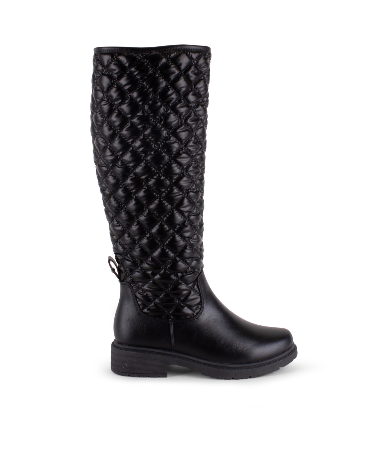 Gloria Vanderbilt Fleetwood Womens Man Made Mid-calf Boots In Black
