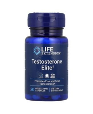 Life Extension Testosterone Elite - 30 Vegetarian Capsules - Macy's