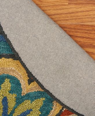 Radiance RDC-026 4' x 4' Round Area Rug