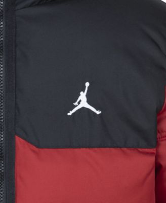 Boys 8-18 Printed Full-Zip Hooded Puffer Jacket 