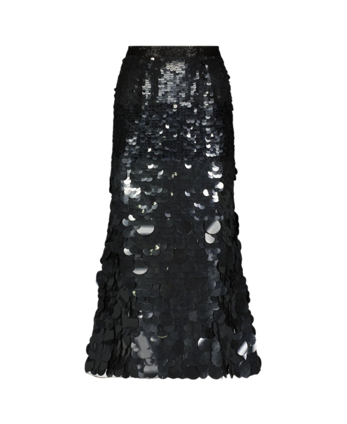 Mac Duggal Women's Paillette Sequin Midi Skirt