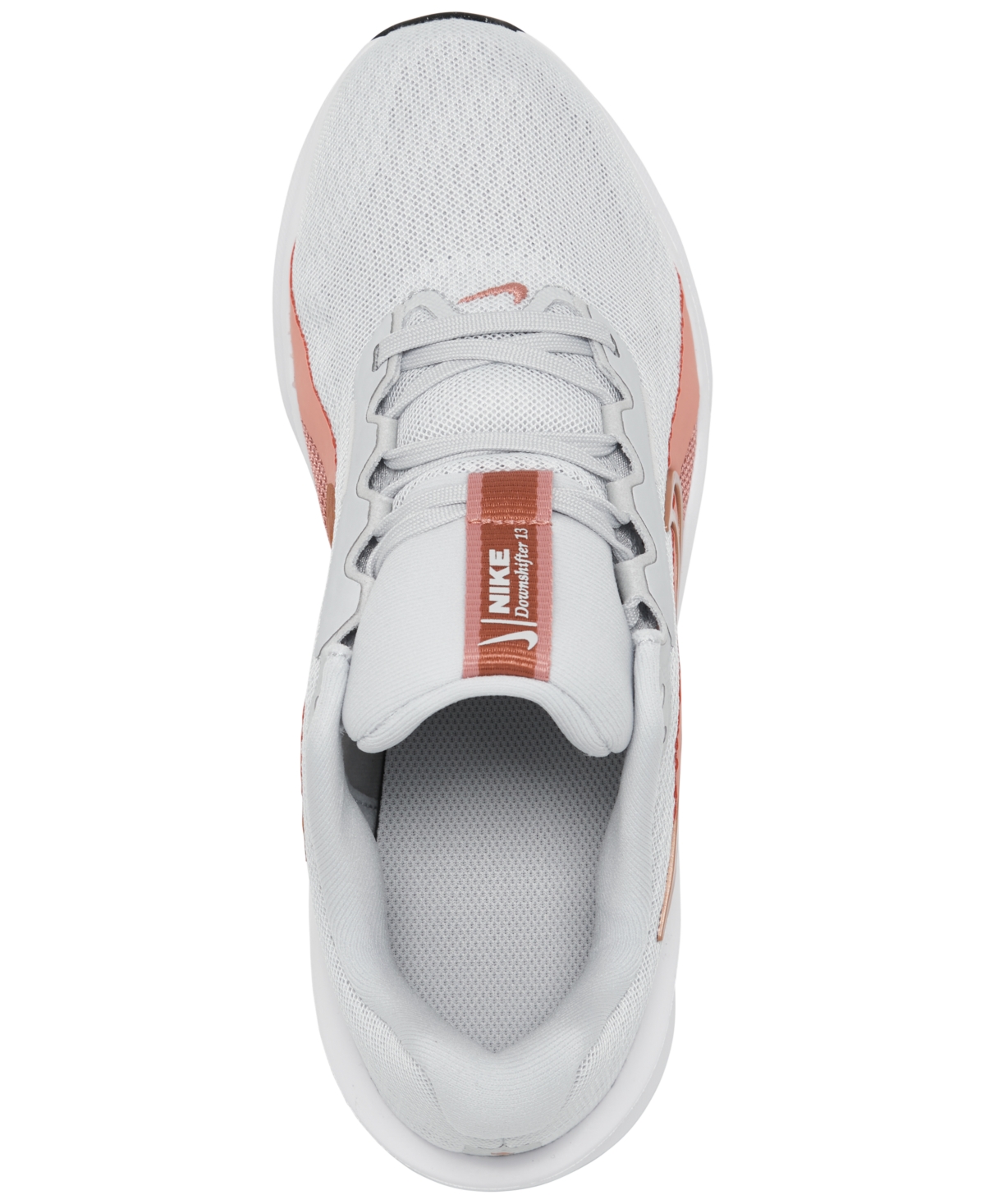 Nike Women's Downshifter 13 Running Sneakers From Finish Line In White,red Bronze