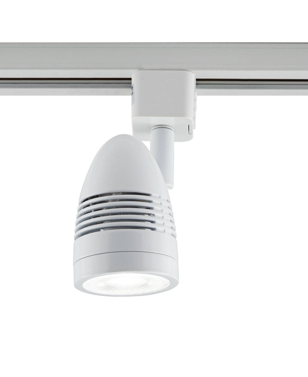 Pro Track 4-Head Led Ceiling Track Light Fixture Kit with Floating Canopy Bullet Spot-Light Dimmable AdjustableModern Transitional Kitchen Bath