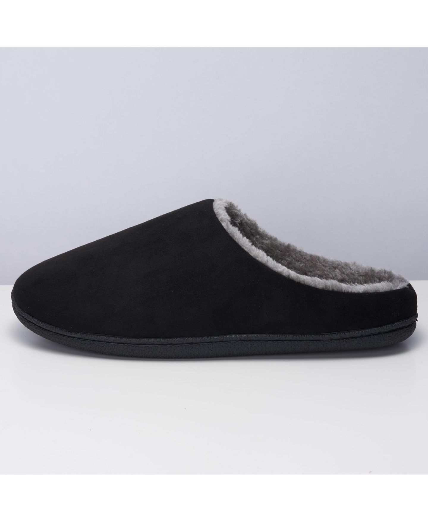 Мужские сабо Alpine Swiss Memory Foam Clog Slippers Indoor Comfort Slip On House, цвет: Чёрный — фото 4