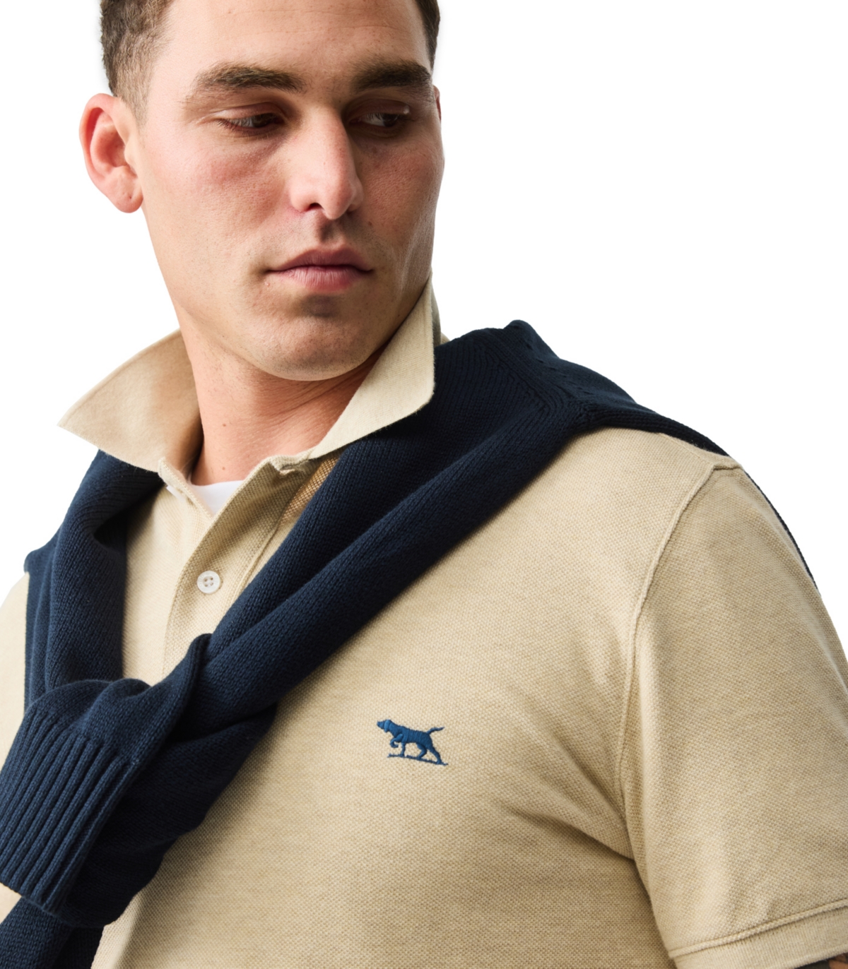 Rodd & Gunn The Gunn Slim Fit Polo Shirt In Gray