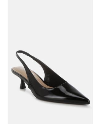 Pentas Kitten Heel Slingback Sandals