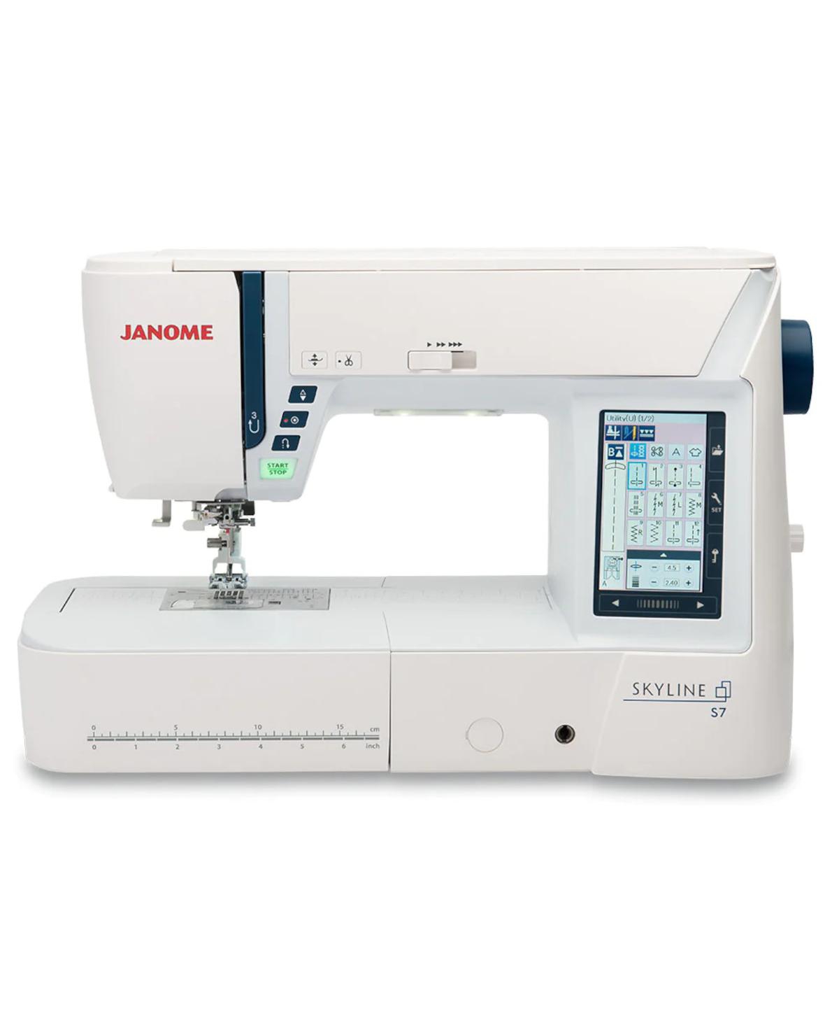 Skyline S7 Sewing and Quilting Machine W/Exclusive Bundle - White