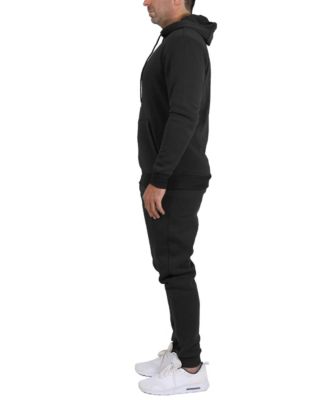 Men's Modern Fit Fleece-Lined Zip Up Hoodie and Jogger,  2-Piece Set