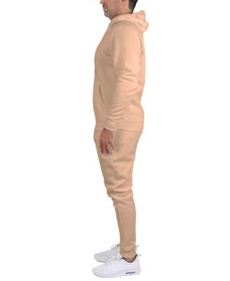 Men's Modern Fit Fleece-Lined Zip Up Hoodie and Jogger,  2-Piece Set