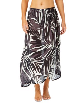 Anne Cole - Women's Printed O-Ring Sarong Cover-Up