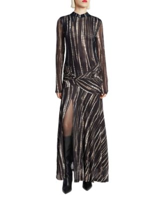 bardot lea printed mesh dress Bardot Lea printed mesh midi dress in leopard