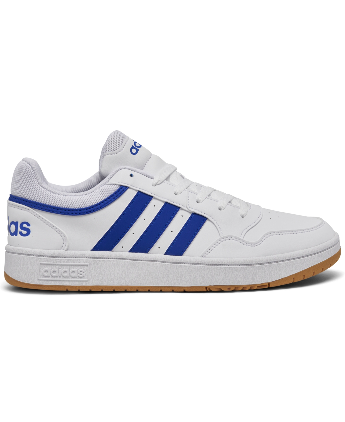 Adidas Men's Hoops 3.0 Low Classic Vintage Casual Sneakers from Finish Line -Royal