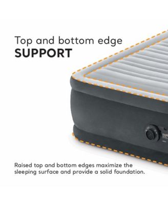 64413ED Elevated Dura Beam Fiber Tech Airbed with Pump, Queen (2 Pack)