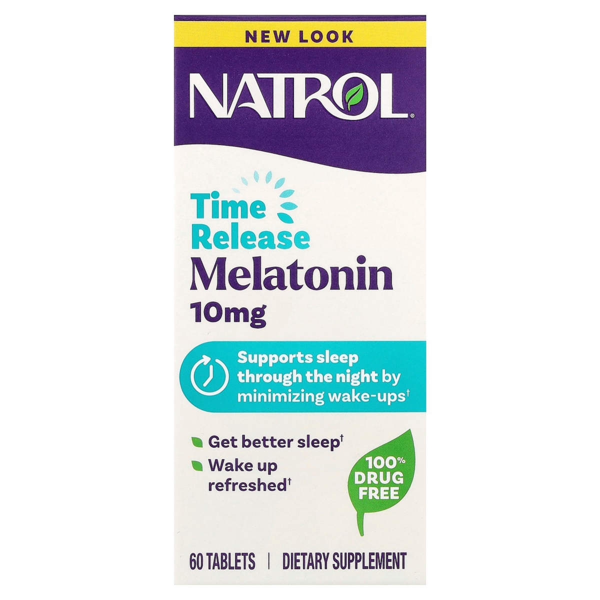 Melatonin Time Release 10 mg - 60 Tablets