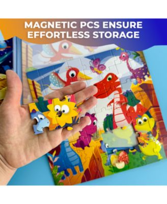 2x48 Magnetic Travel Puzzles for Kids Ages 4-6 - Road Trip Activities