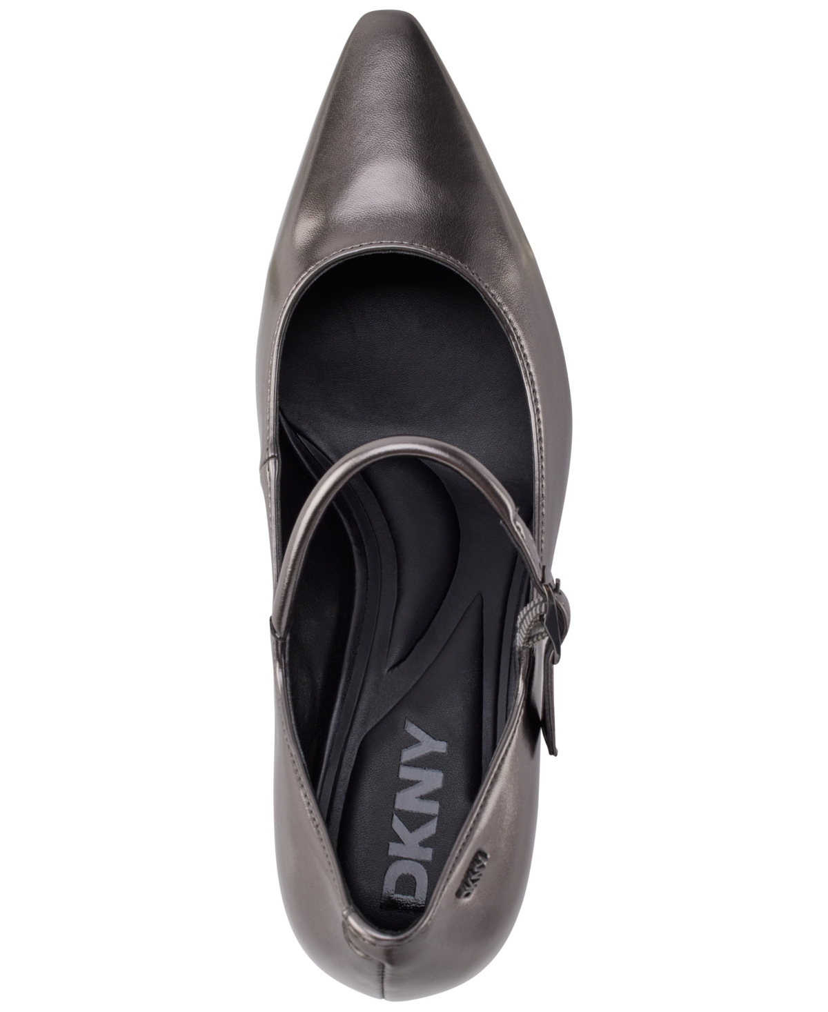 Dkny Samira Pointed Toe Mary Jane Pump In Graphite