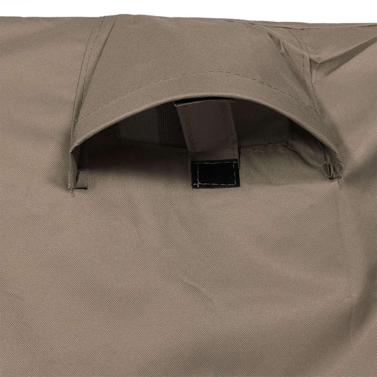 Sunnydaze Decor Weather-Resistant Polyester Firewood Log Rack Cover - Khaki