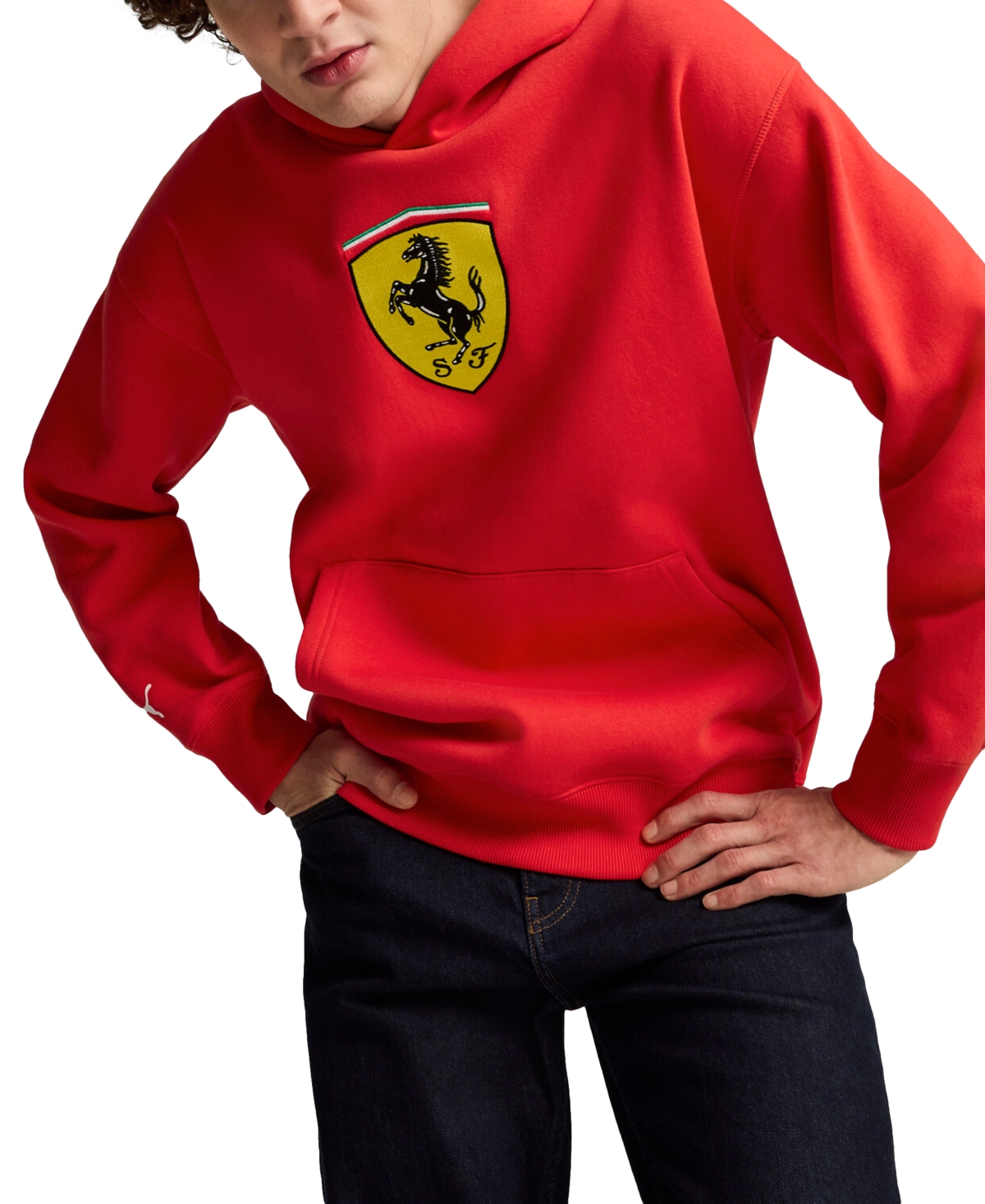 Puma Men's Ferrari Race Big Shield Hoodie
