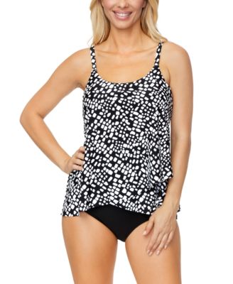 Womens Capetown Underwire Tankini Top High Waist Tummy Control Bikini Bottoms Exclusively At Macys