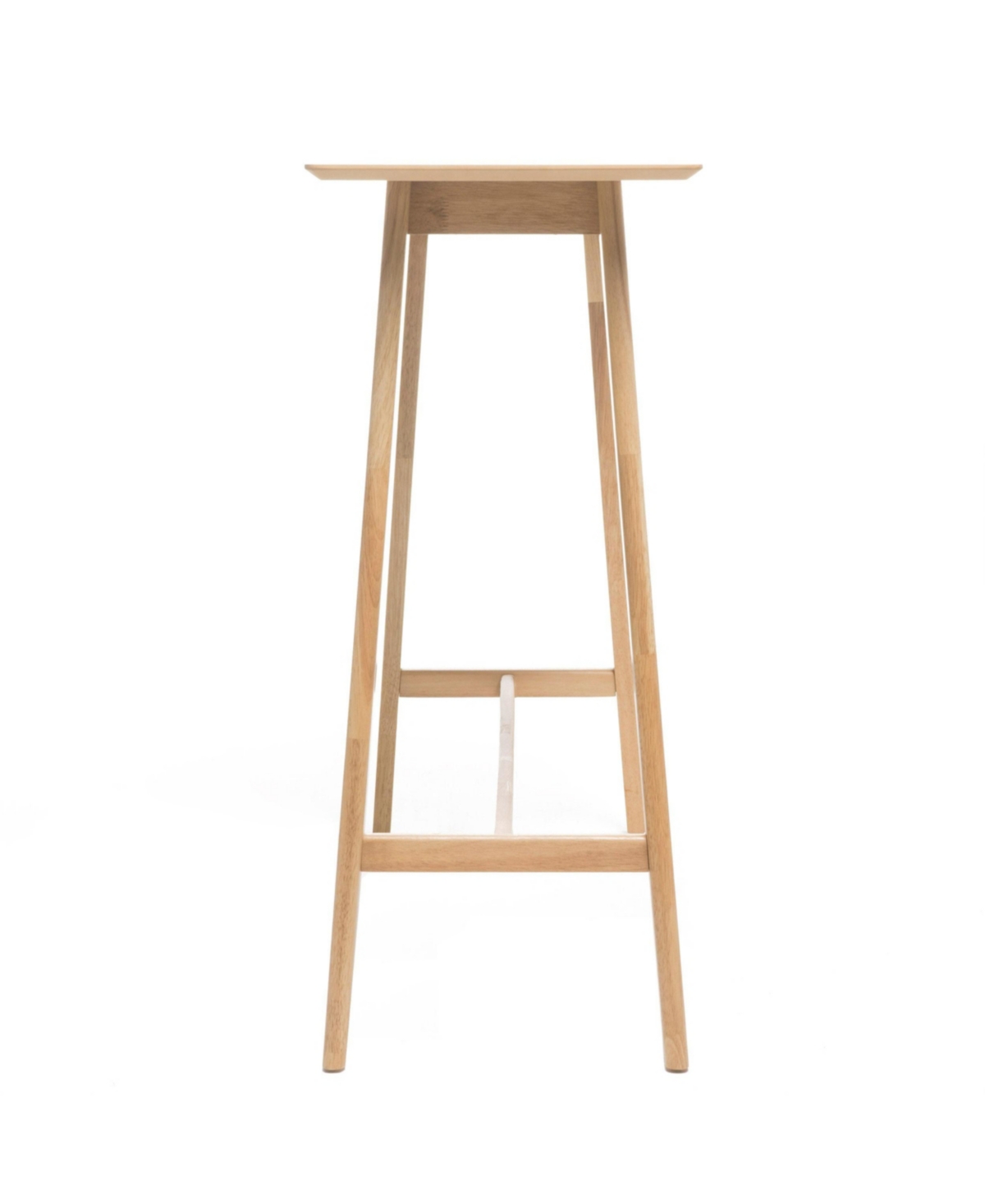 Streamdale Furniture Wood Bar Table,Oak Finish, 17.72 In X 47.24 In X 42.01 In - Natural