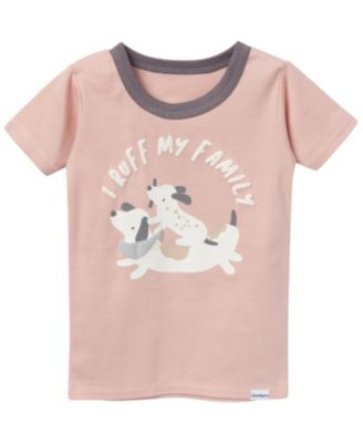 Baby Girls Top and Shorts Pajama Sets, 4-Piece, Ballet Slippers