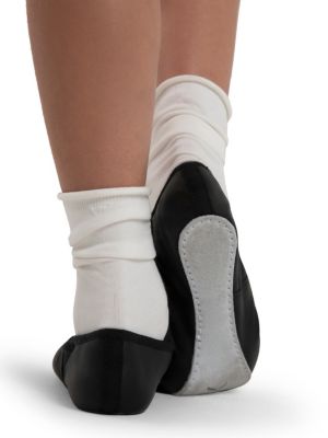 Girls Daisy Ballet Shoe White