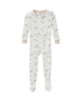 Baby Boys Baby Snug Fit Footed Pajamas, 2-Pack, Desert Animals