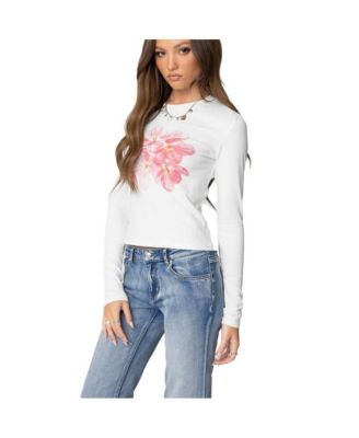 Womens Blossom Long Sleeve T Shirt