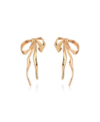 Bow Drop Earrings