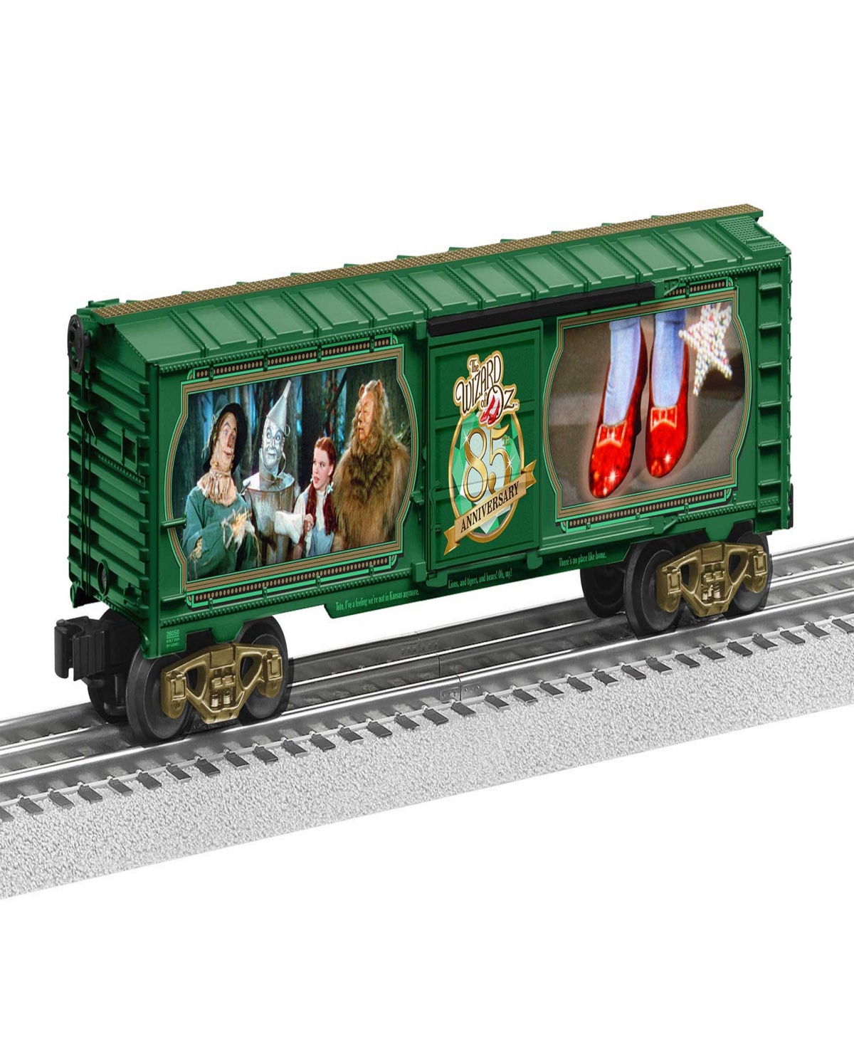 LIONEL WARNER BROS. WIZARD OF OZ ILLUMINATED RED SLIPPERS BOXCAR 