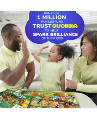 70 Pieces Search & Find Riddle Kids Puzzles 4-6 Years Old