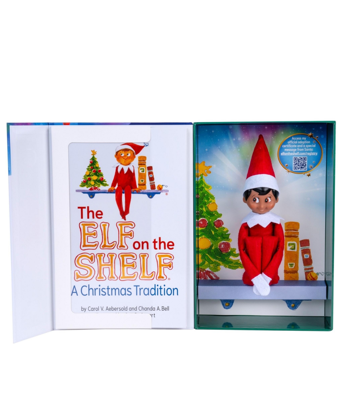 Elf On The Shelf A Christmas Tradition Boy Toy In Red,white