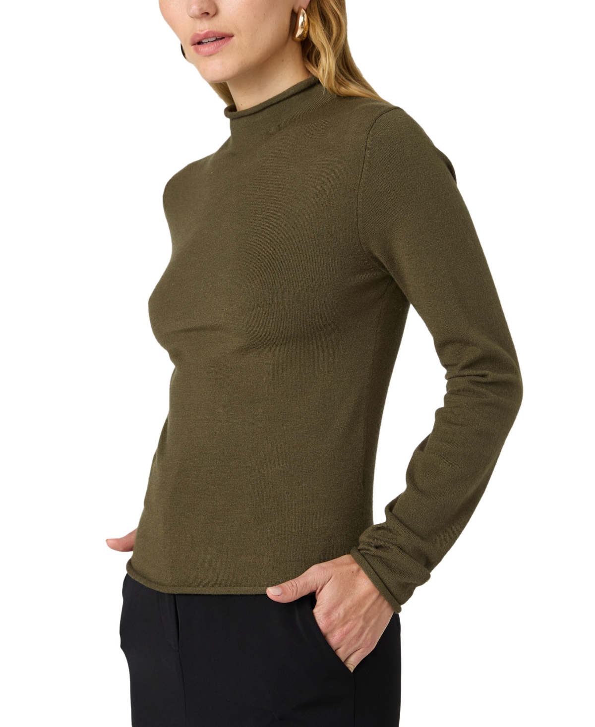French Connection Women's Cozysoft Mock-Neck Sweater
