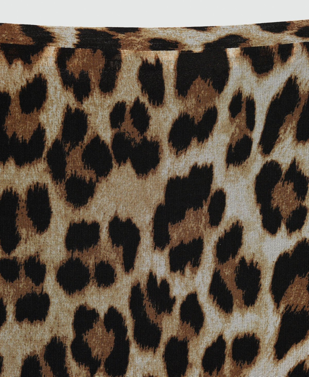 Mango Women's Leopard Midi Skirt In Brown