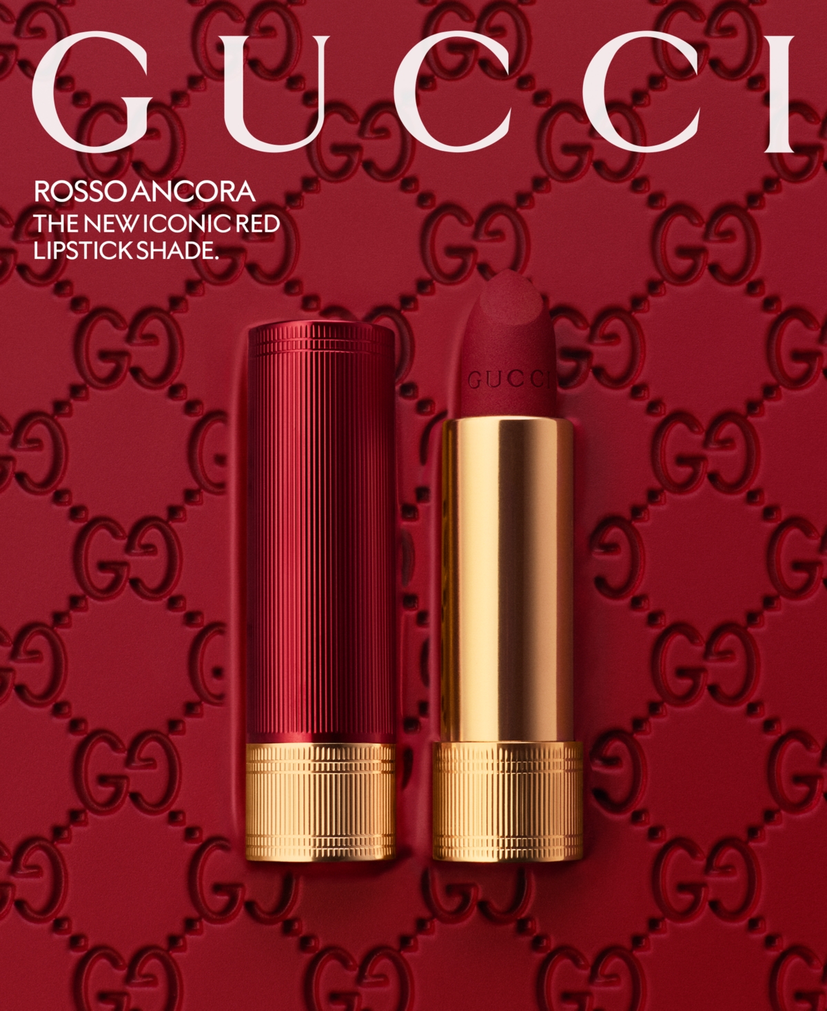 Gucci Rouge A Levres Long-lasting Matte Lipstick In 509 - Rosso Ancora