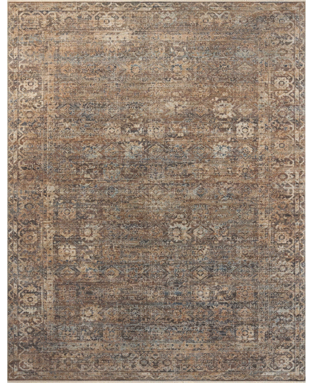 Loloi Heritage Her-07 Area Rug, 10' X 14' In Mocha