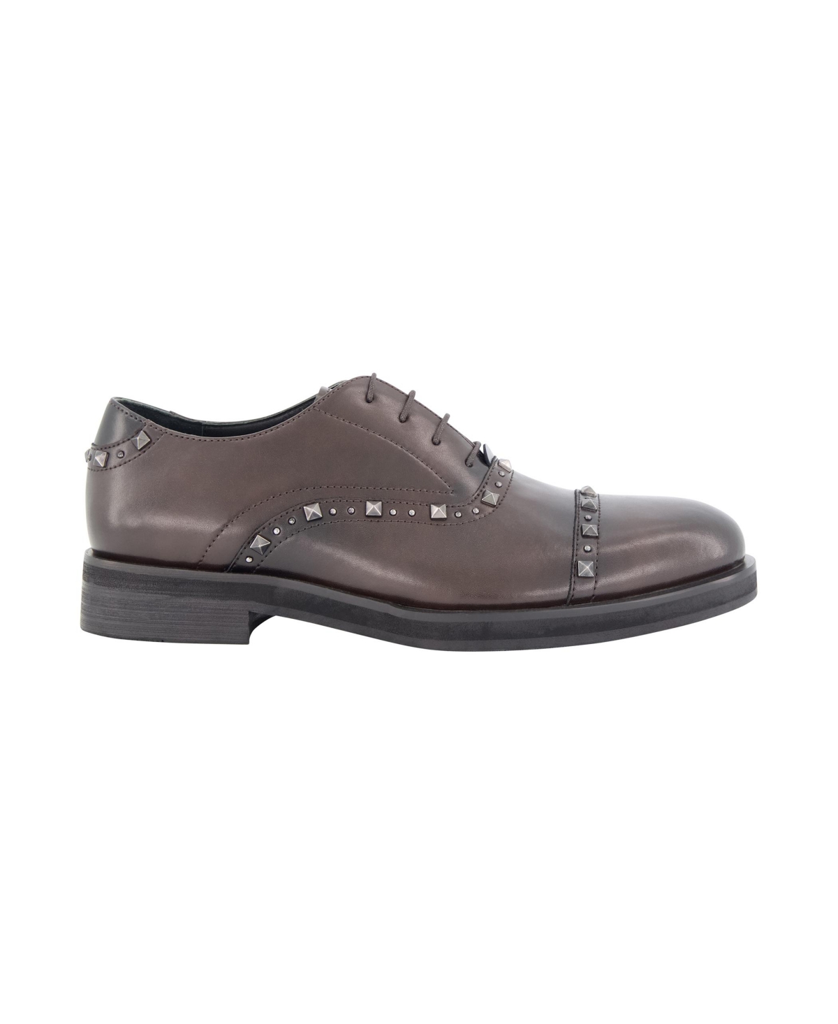 Karl Lagerfeld Paris Men's Studded Cap Toe Dress Shoe