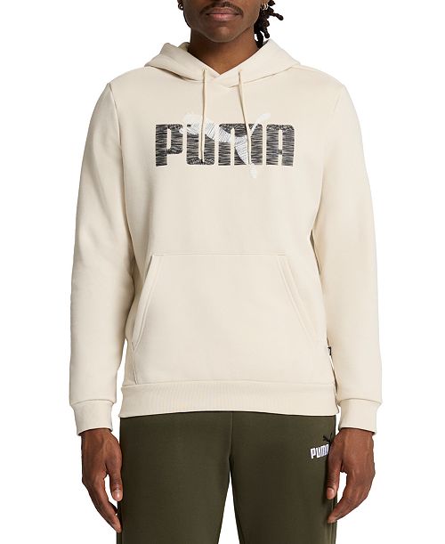 alfani Puma Men's Regular-Fit Bold Logo-Print Hoodie Men's Fashion & Accessories