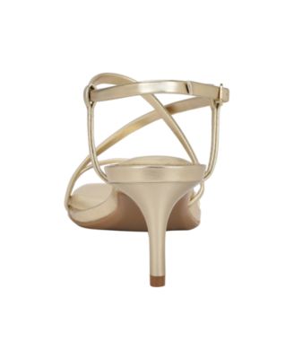 Women's Ishaya Strappy Low Stiletto Sandals