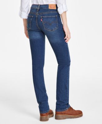 314 Shaping Slimming Straight Leg Mid Rise Jeans
