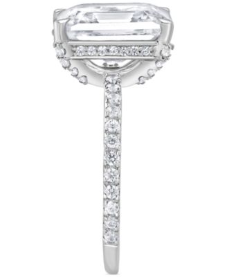 IGI Certified Lab Grown Diamond Emerald-Cut Engagement Ring (5-1/2 ct. t.w.) in 14k White, Yellow or Rose Gold