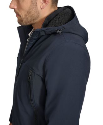 Men's Sherpa Lined Infinite Stretch Soft Shell Jacket 