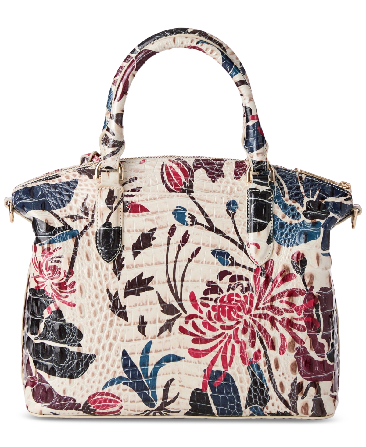 Brahmin Duxbury Marketplace Melbourne Medium Leather Satchel